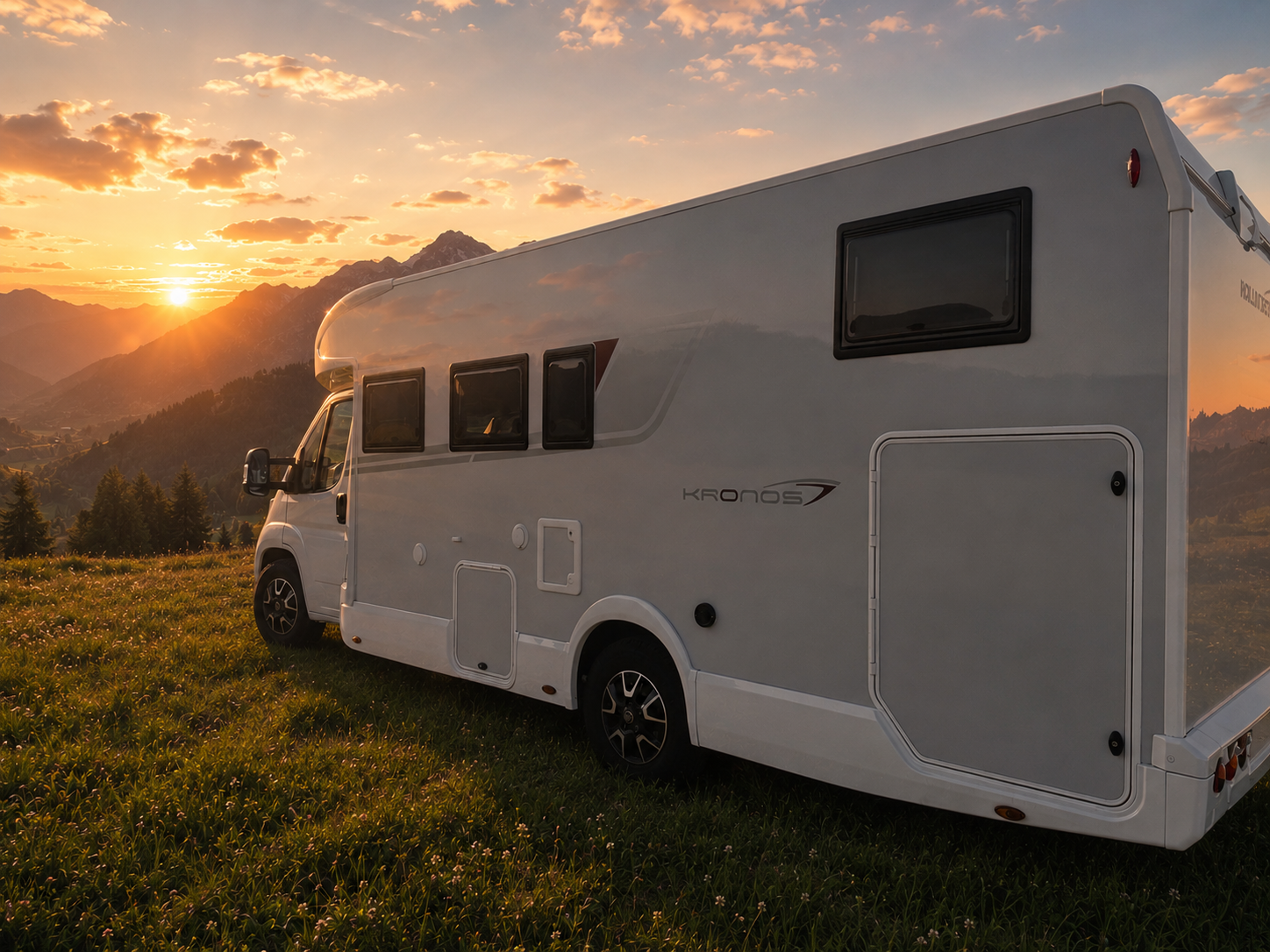Camper Sonnenuntergang